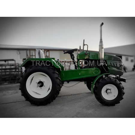 Мінітрактор БУЛАТ Т-245 XL ,ВОМ 540, високі шини, 24 к.с, тракторна КПП 3+1*2